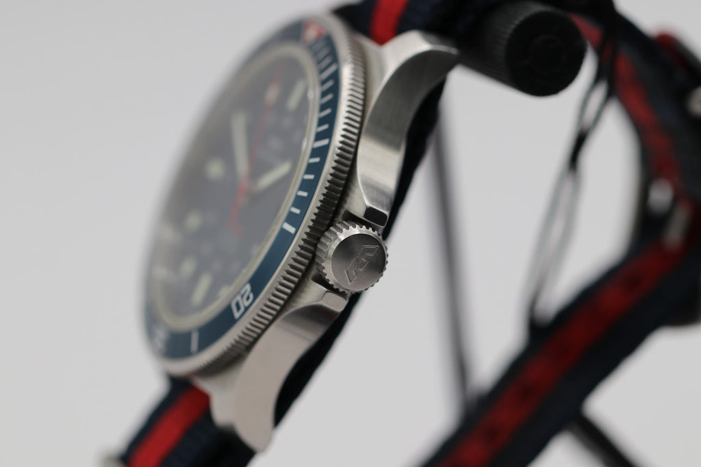 Glycine Combat Sub GL0257 Stunning Cadet Blue Dial
