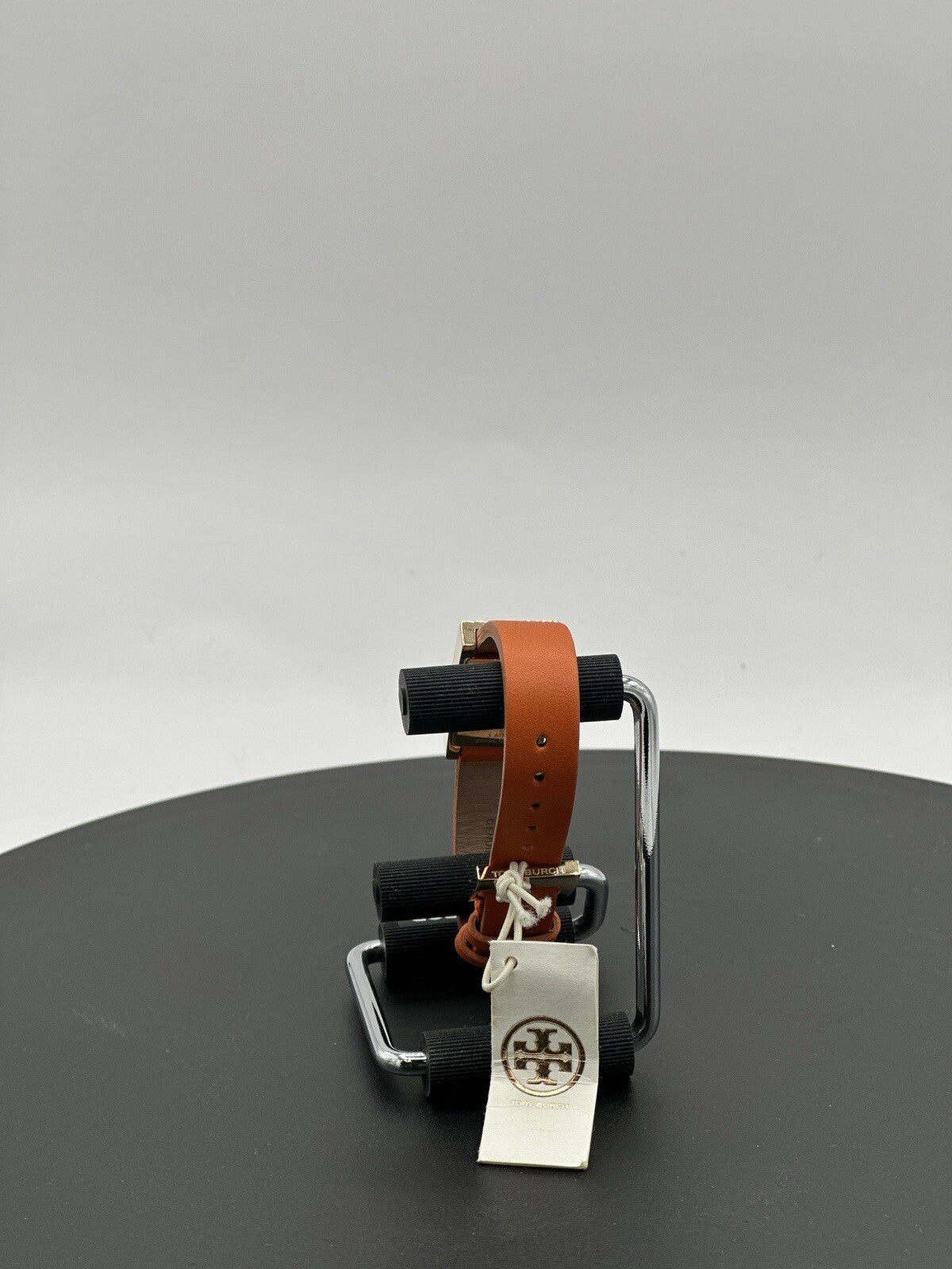 NWB Tory Burch TRB2003 buddy signature Watch gold plated 31x17 mm 100% AUTHENTIC