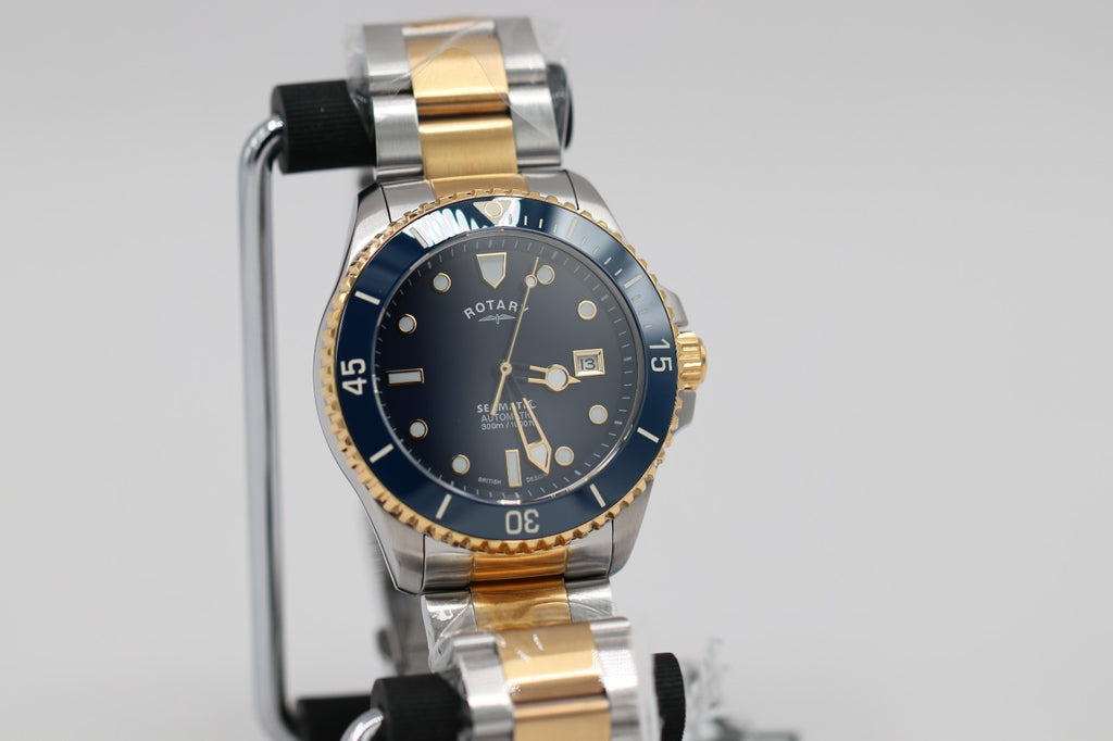Rotary - Seamatic, Stainless Steel Men's Automatic Watch - GB05436/05  MSRP $299