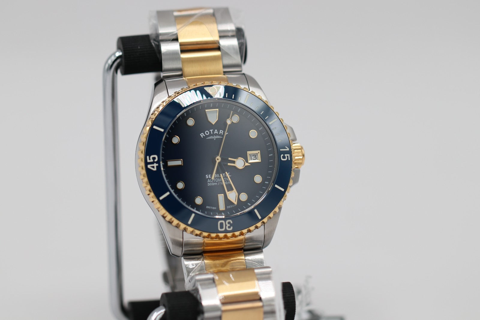 Rotary - Seamatic, Stainless Steel Men's Automatic Watch - GB05436/05  MSRP $299
