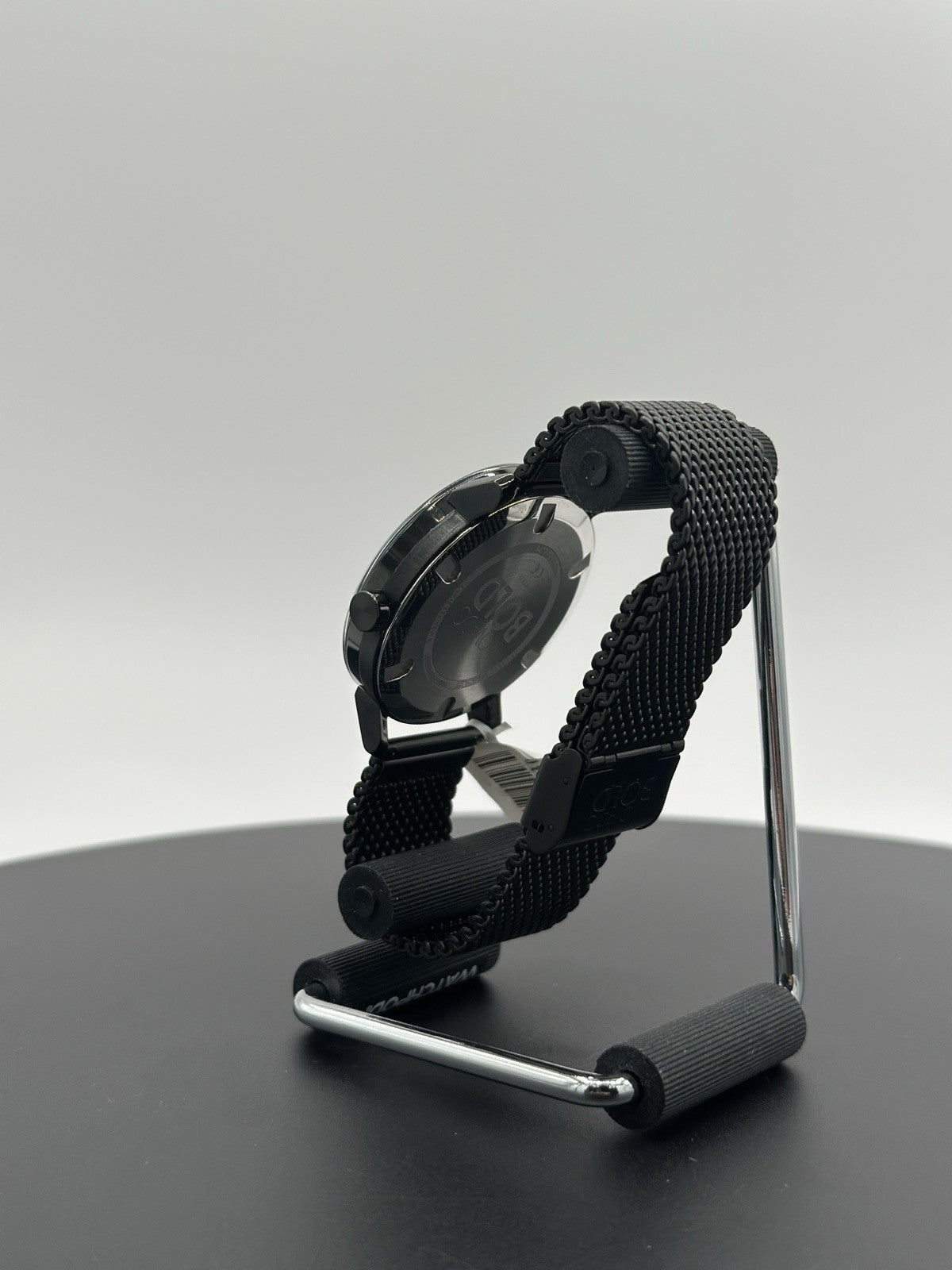 NEW Movado BOLD Evolution Black Ion Plated 40mm Watch Mesh Band 3600792