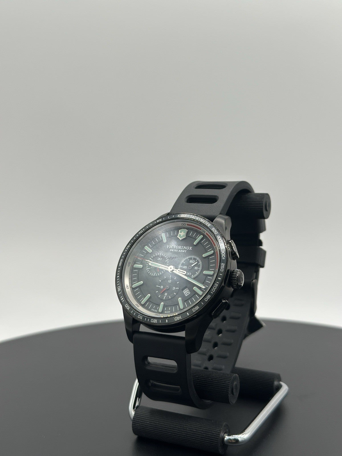 Swiss Army Alliance Sport Black Dial Men's Chronograph Quartz Watch 241818
