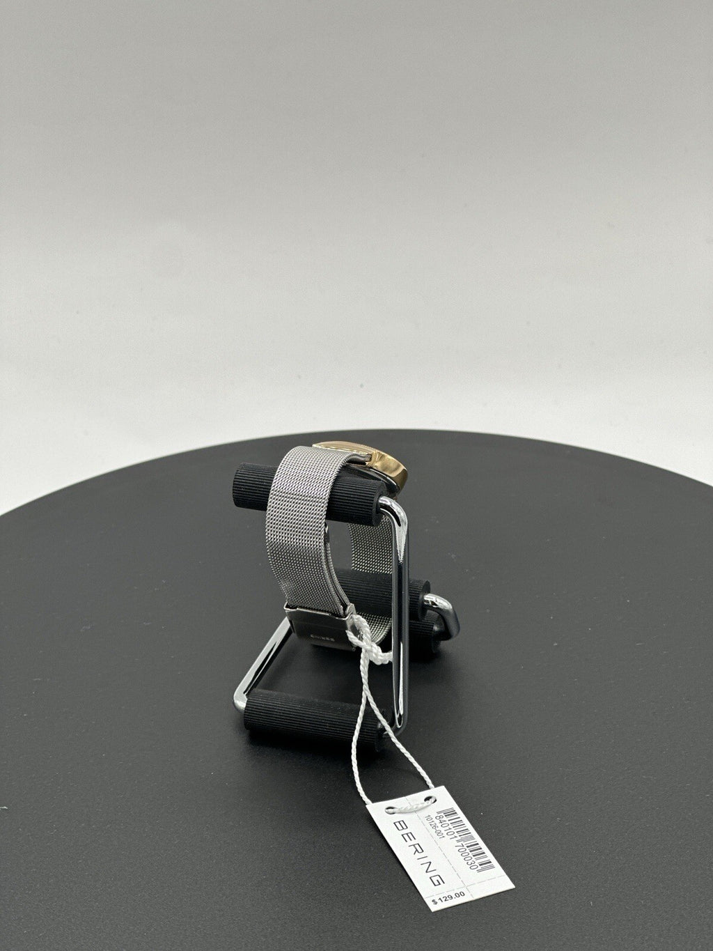 Bering Time Classic Ladies Gold-Plated Mesh Watch 10126-001 (Women's)