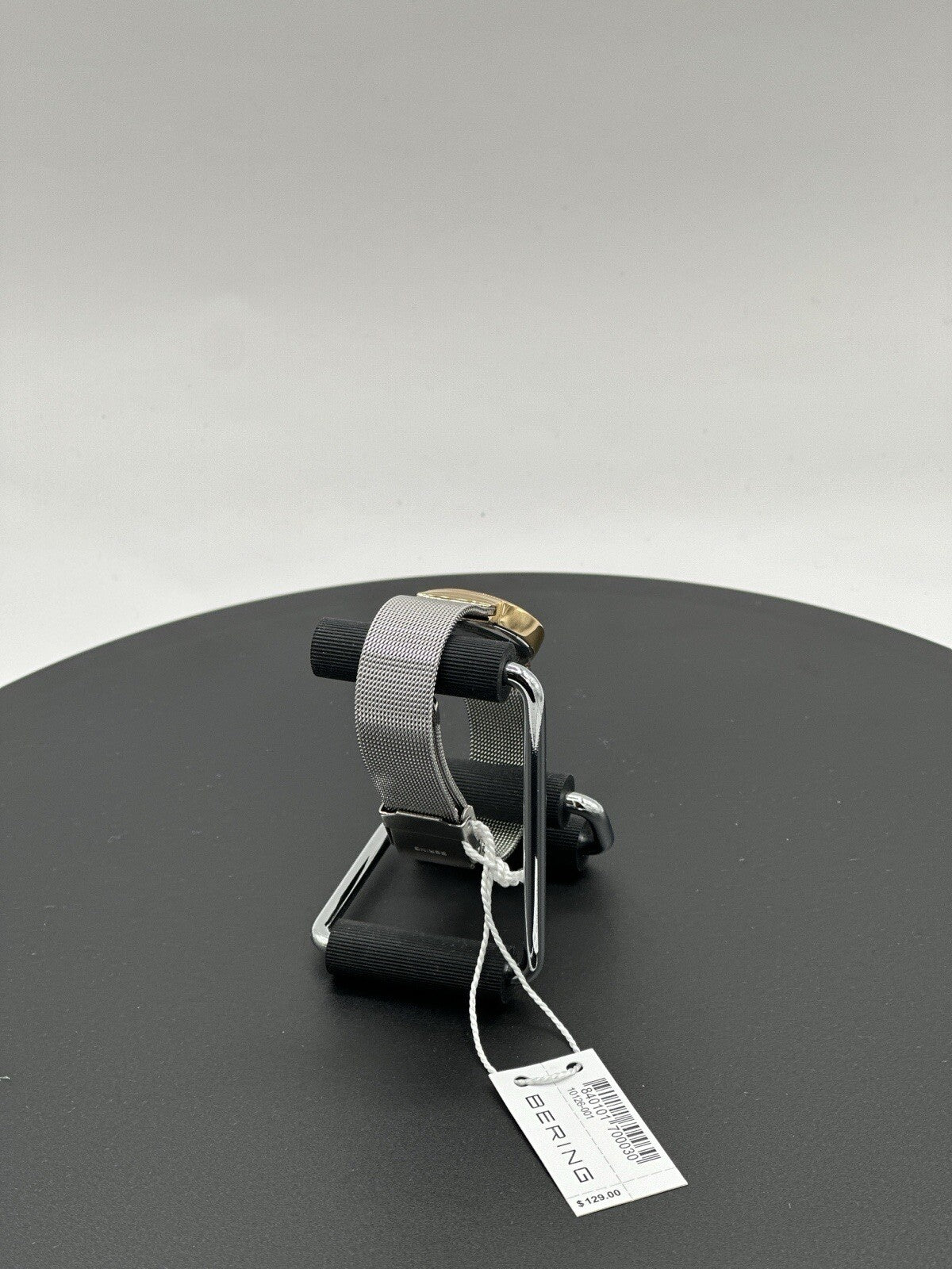 Bering Time Classic Ladies Gold-Plated Mesh Watch 10126-001 (Women's)