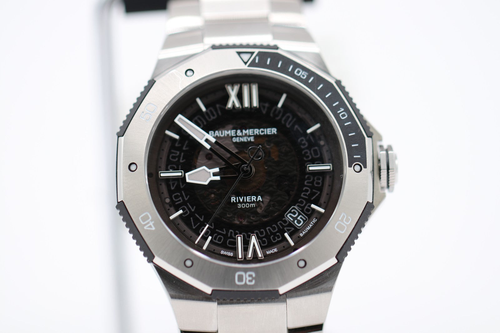 Baume et Mercier Riviera Automatic Grey Dial Men's Watch M0A10717