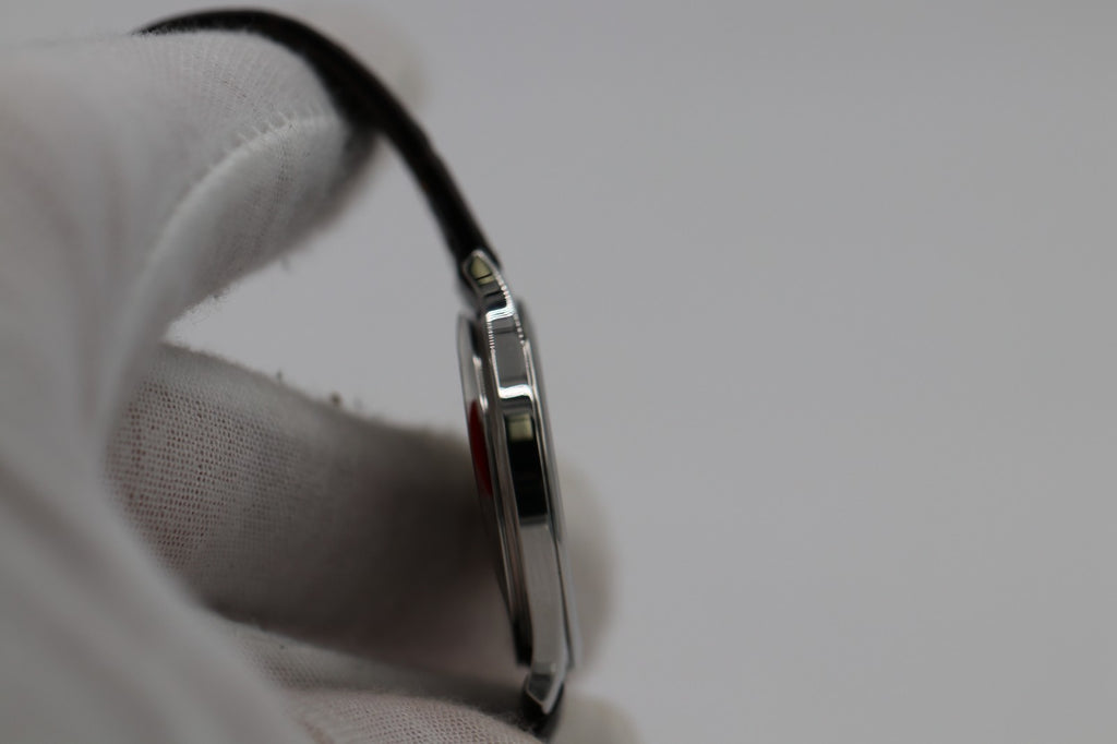 Tissot Tradition 5.5 Lady T0632091603800 - 31mm Silver Dial, Brown Leather Strap