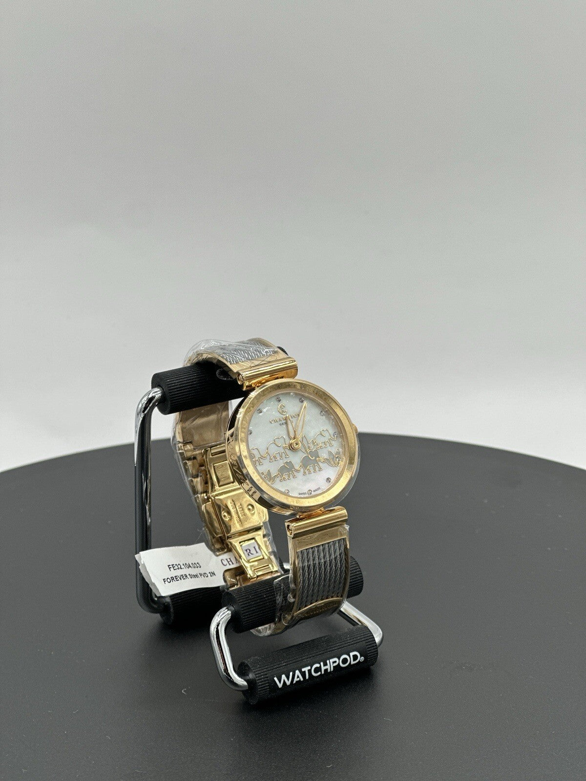Charriol Forever Elephant FE32.104.033 Women's 32mm Two-Tone Swiss Watch/ NEW WT
