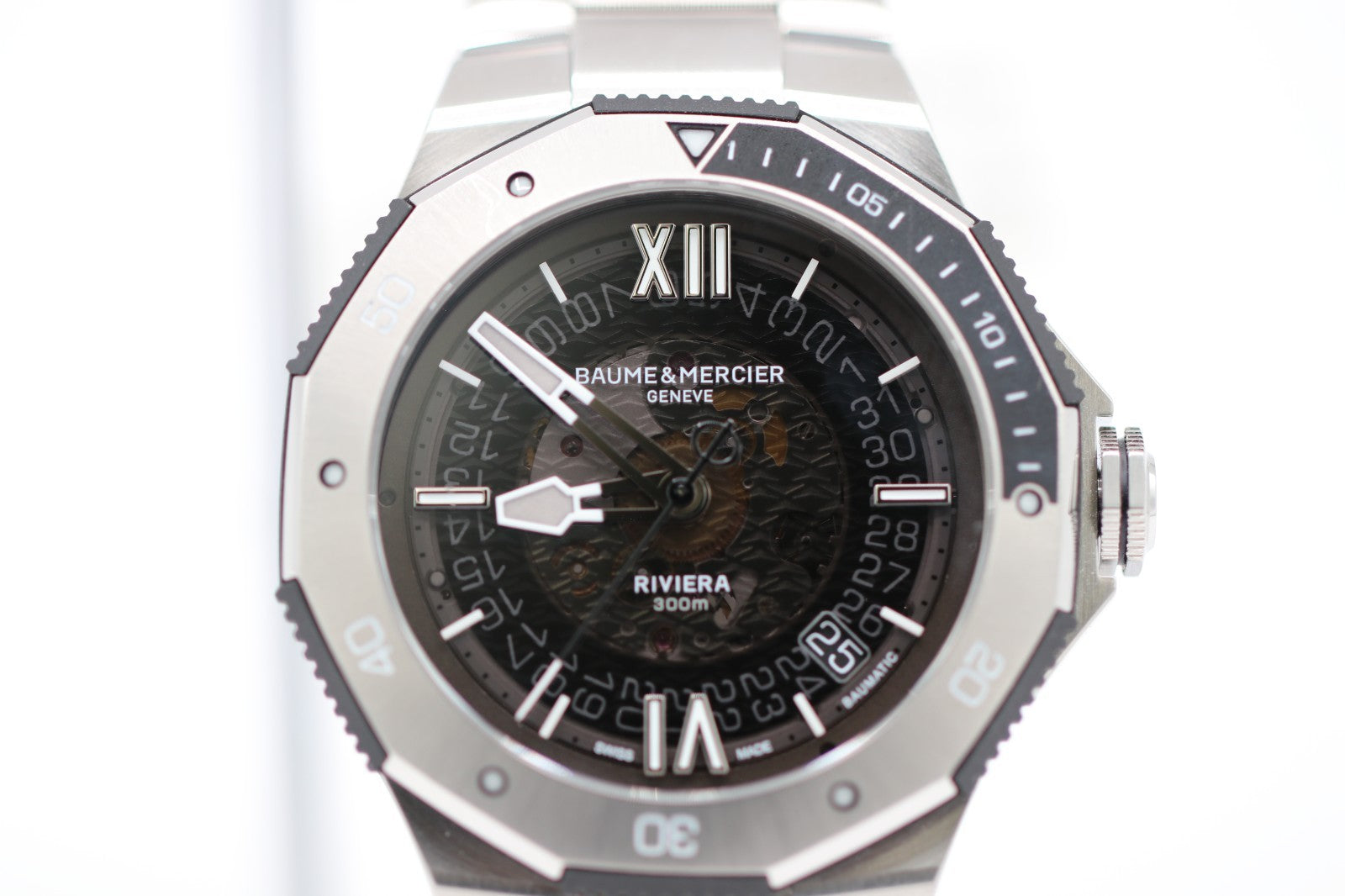 Baume et Mercier Riviera Automatic Grey Dial Men's Watch M0A10717