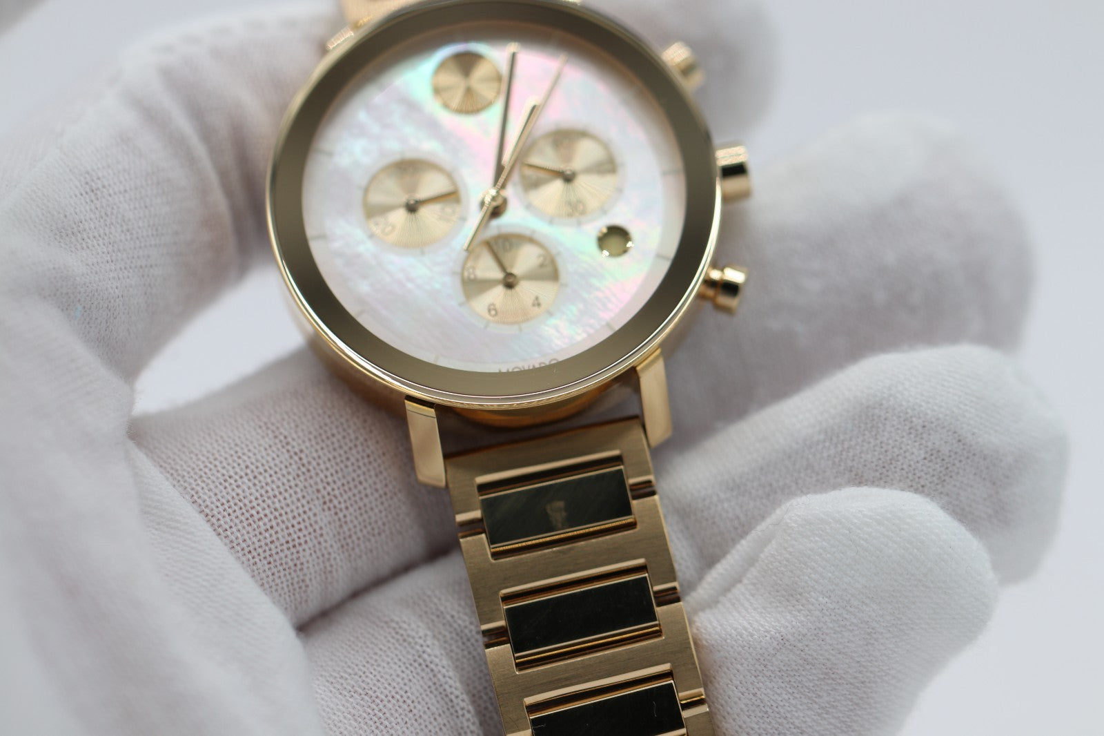 Movado BOLD Evolution Chronograph Quartz Ladies Watch 3600788