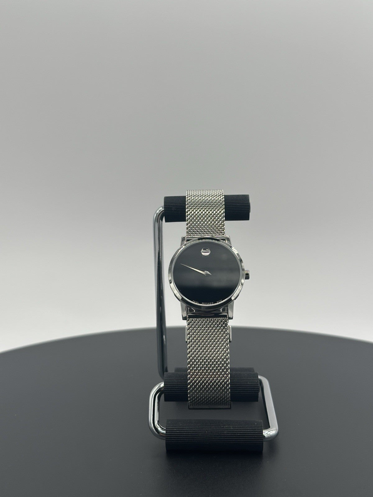 Movado Museum Women's Watch-Swiss Quartz, SS Mesh Bracelet 28mm 0607220