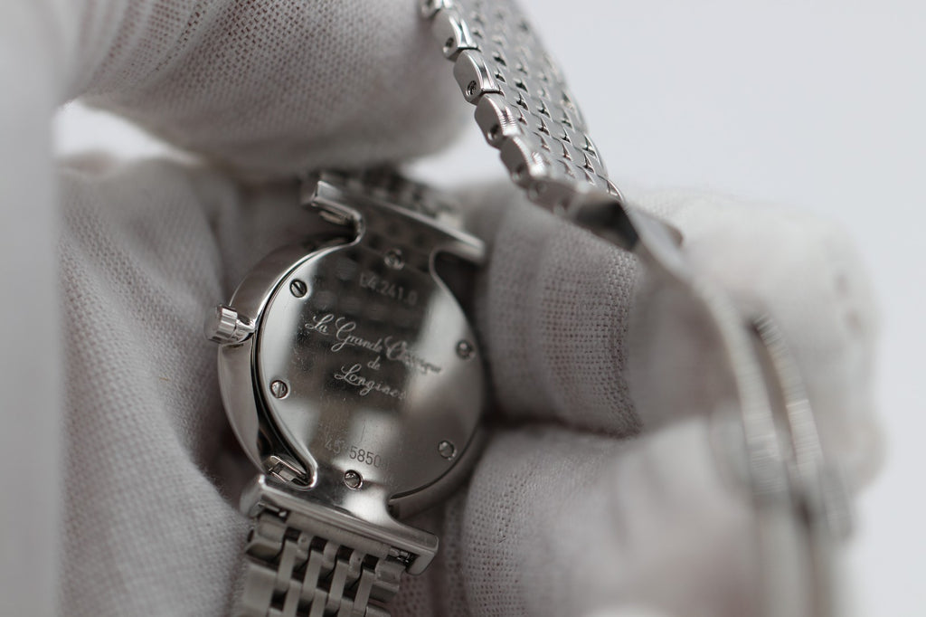 Longines La Grande Classique MOP Diamond Ladies Watch L4.241.0.80.6