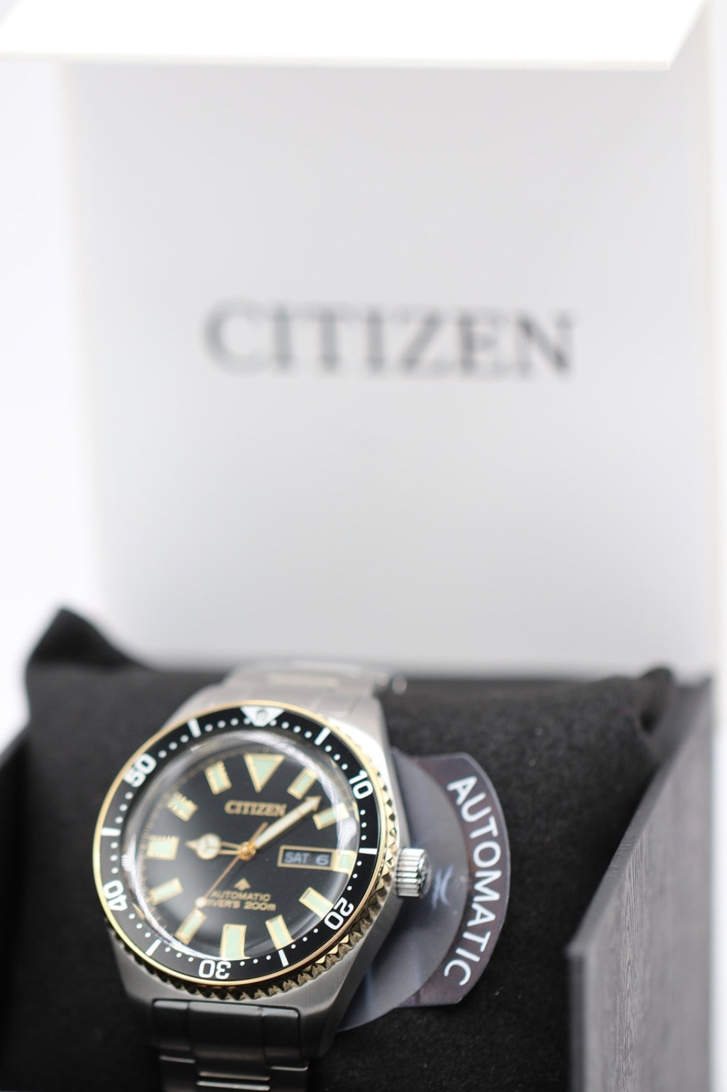 Citizen – Promaster Diver Automatic Men's Watch Black Dial NY0125-83E /NEW W TAG