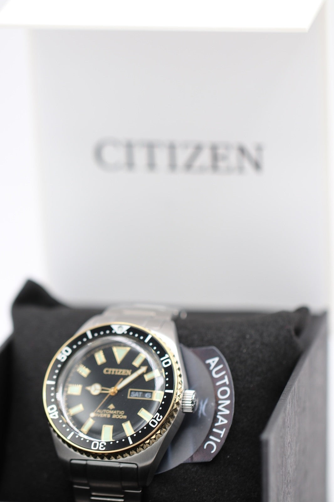 Citizen – Promaster Diver Automatic Men's Watch Black Dial NY0125-83E /NEW W TAG