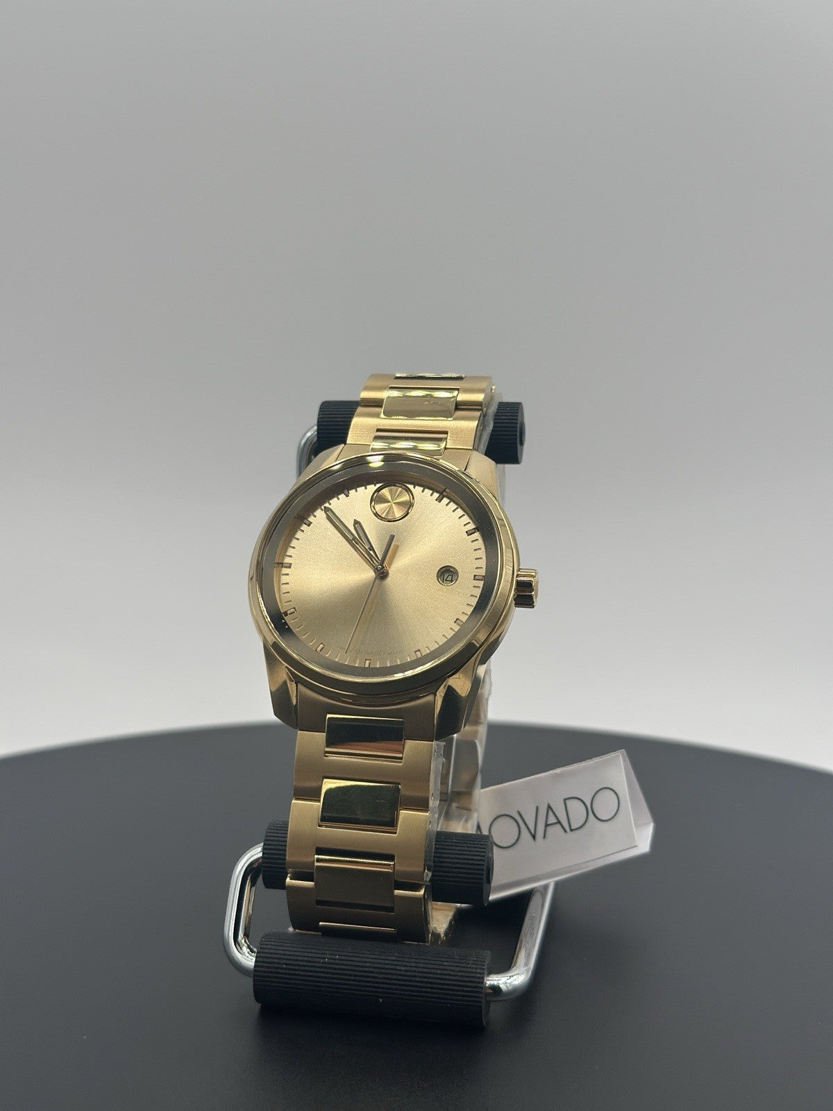 Movado Bold Verso Men's Gold Tone PVD Stainless Steel Quartz Watch 3600861