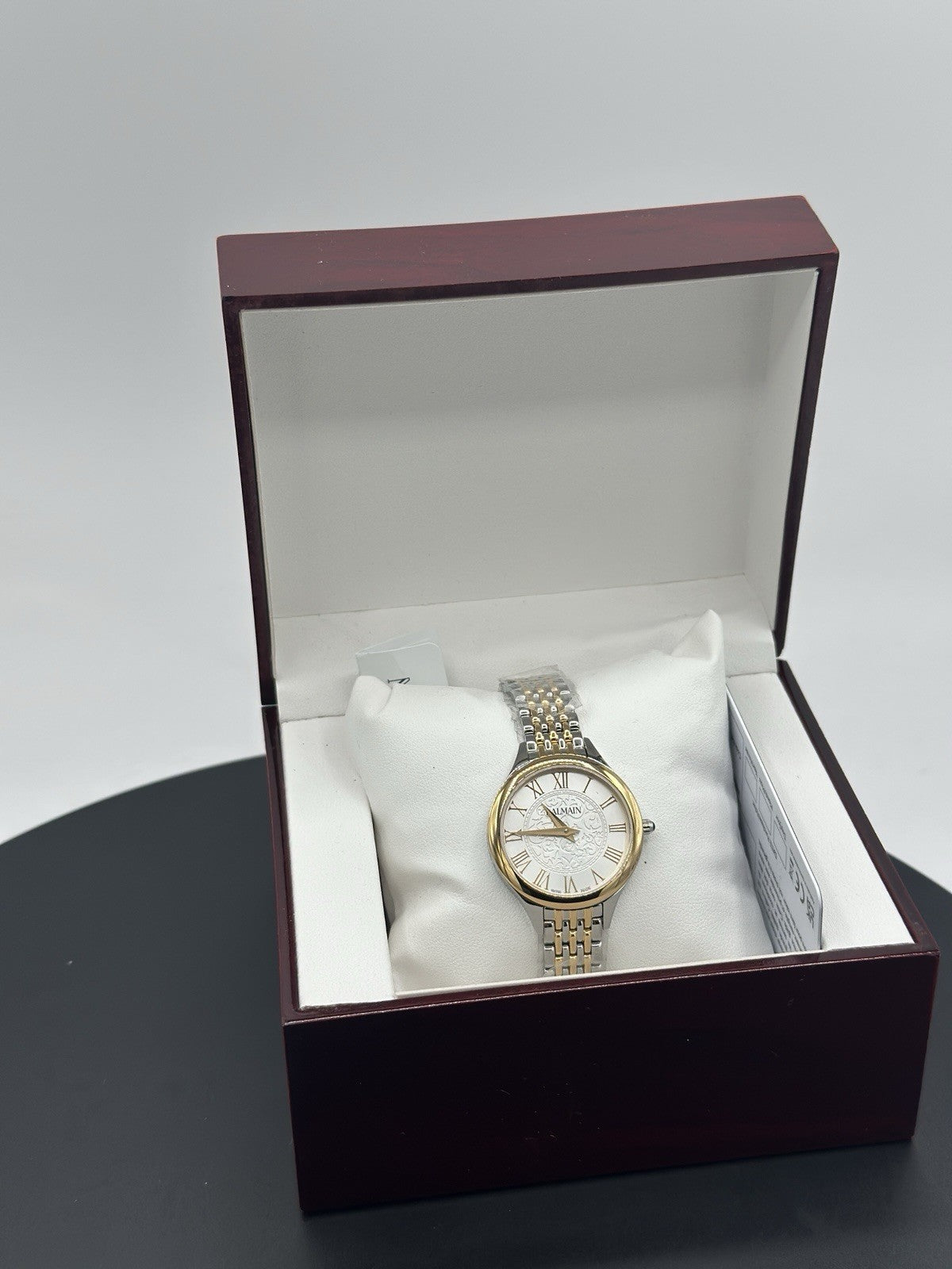 NEW Balmain B39123912 Swiss Balmain de Balmain Two-Tone Stainless Steel Bracelet
