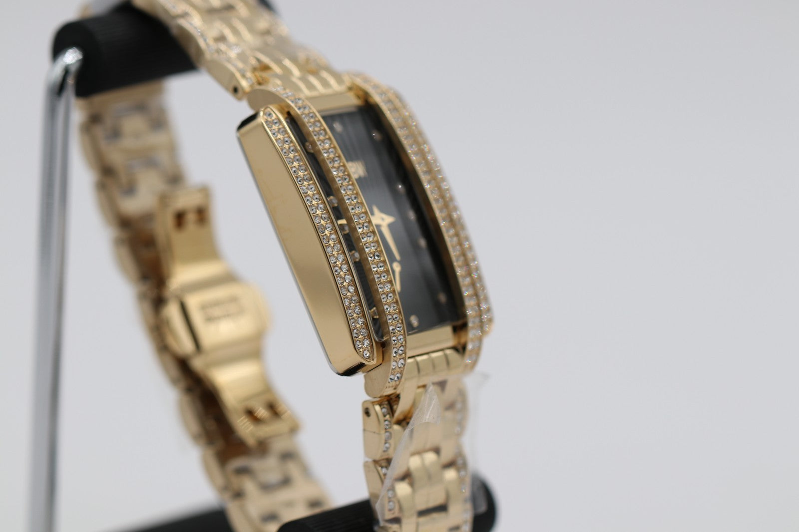 JBW Mink Collection Quartz Diamond Black Dial Ladies Watch