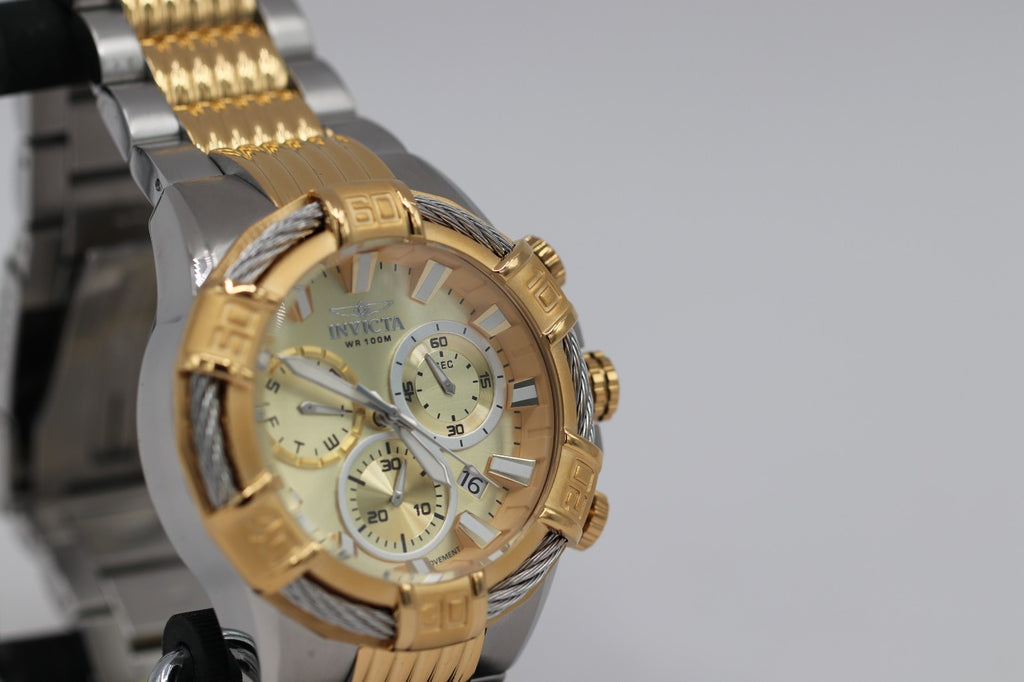 Invicta Bolt Men's Chronograph Two-Tone Stainless Steel Quartz Watch 25864