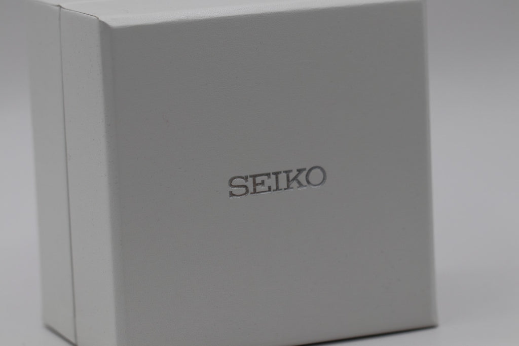 Seiko Men's Presage Automatic Rose Gold Stainless Steel Leather Watch SRPB46