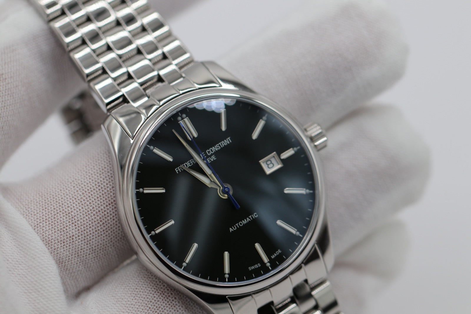 Frederique Constant Classics Index Automatic Stainless Steel Watch FC-303GR5B6B