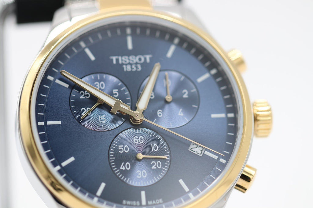 Tissot Chrono XL Classic Blue Dial Stainless Steel Watch T116.617.22.041.00