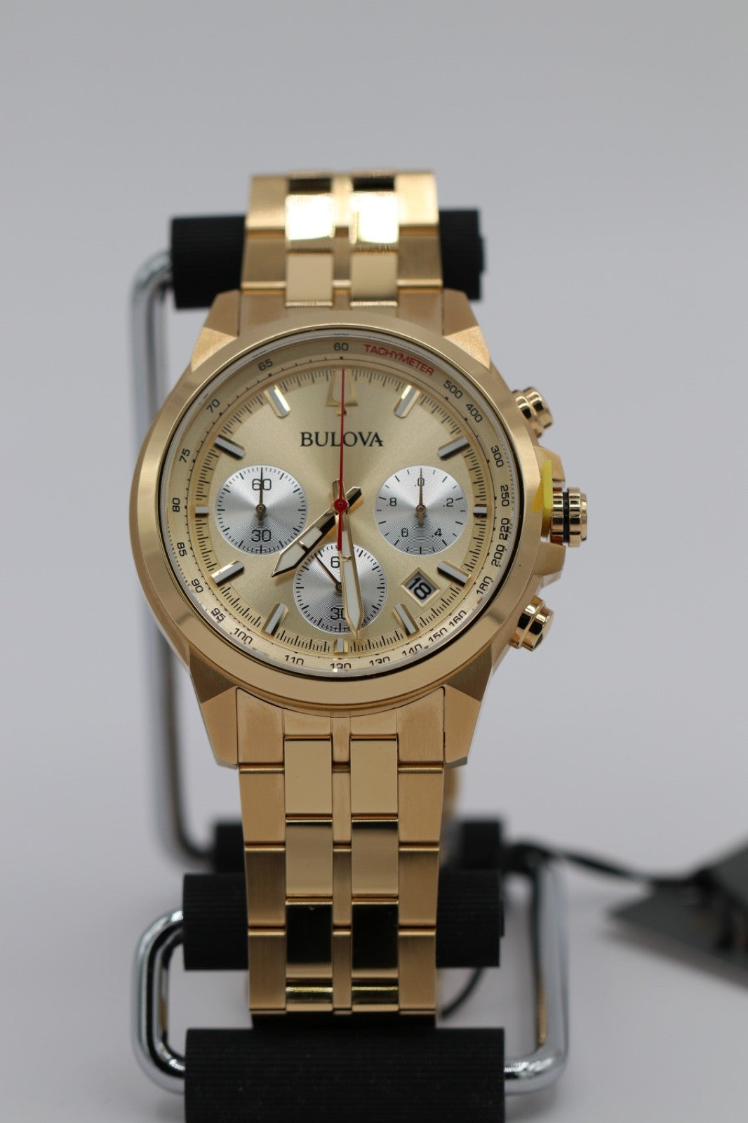 Bulova 97B217 Classic Chronograph Stainless Steel Quartz Men's Watch