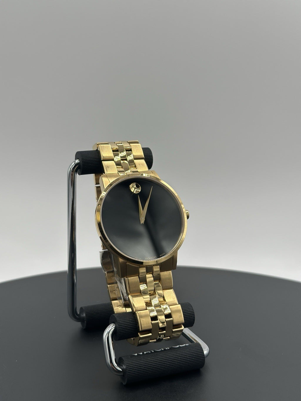 Movado Museum Men's Watch 0607203 Classic Series Swiss Made Quartz 40mm Steel