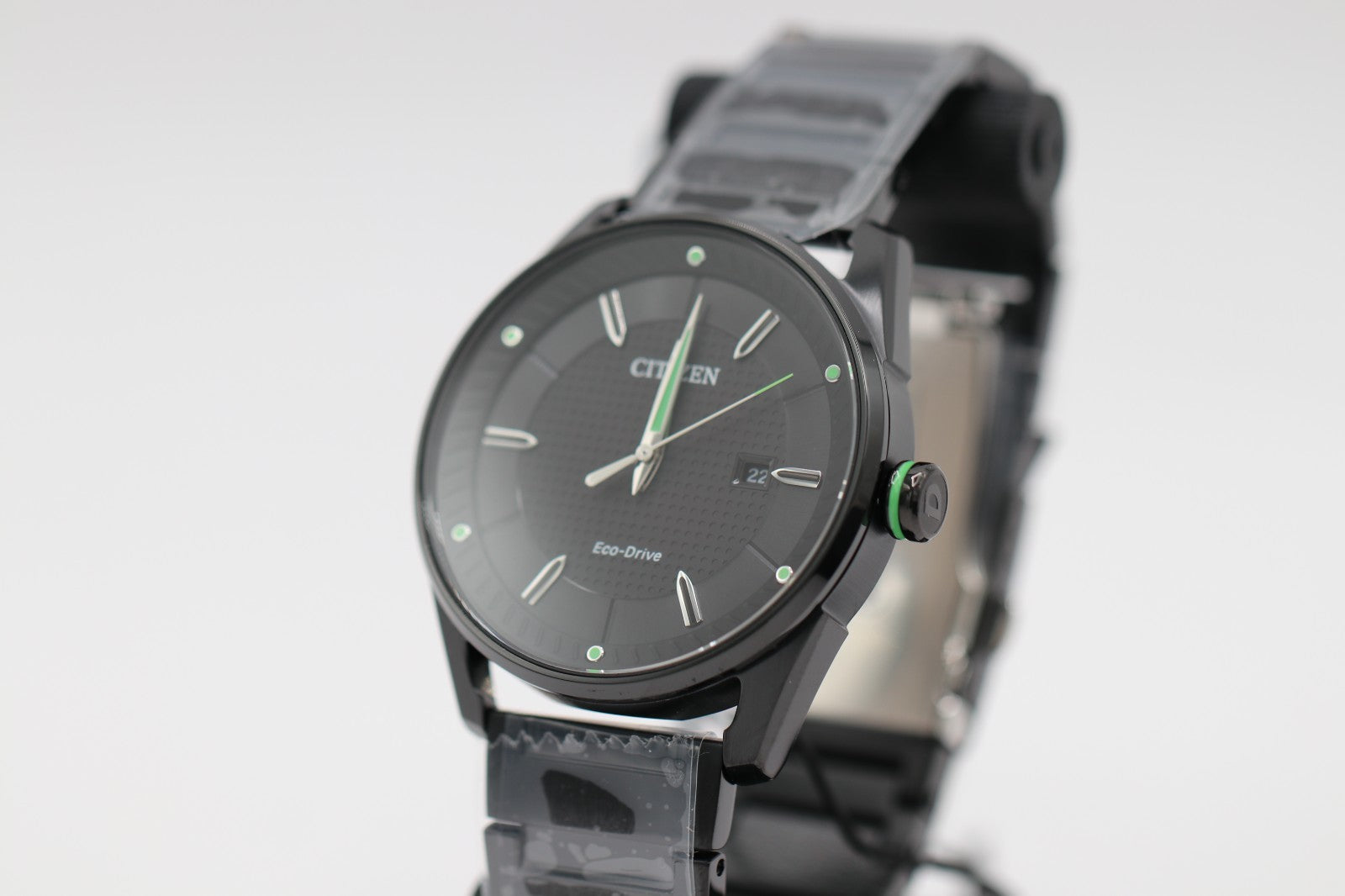 Citizen Eco-Drive BM6985-55E Men CTO Black  Bracelet 42mm Watch Brand New