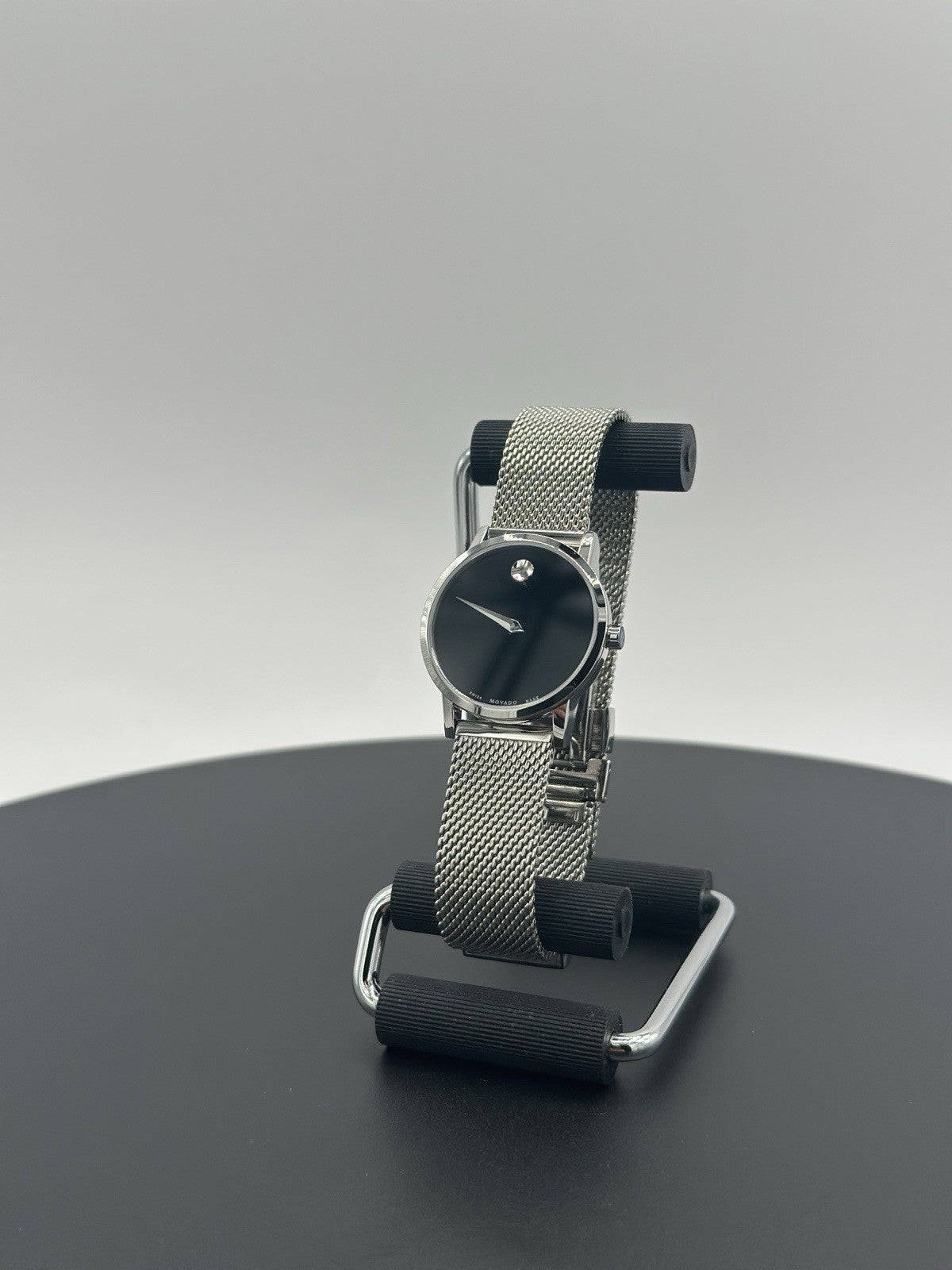 Movado Museum Women's Watch-Swiss Quartz, SS Mesh Bracelet 28mm 0607220