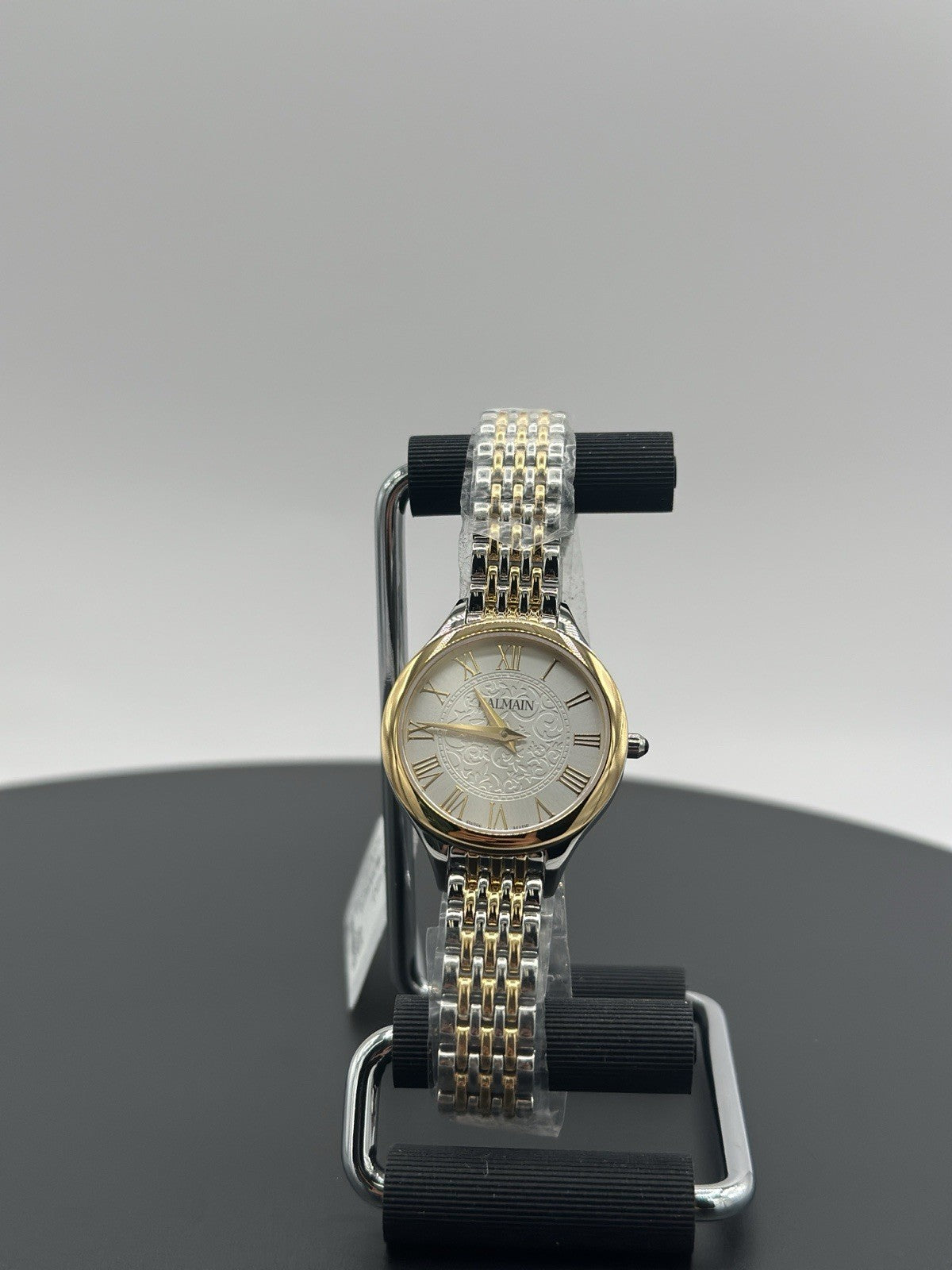 NEW Balmain B39123912 Swiss Balmain de Balmain Two-Tone Stainless Steel Bracelet