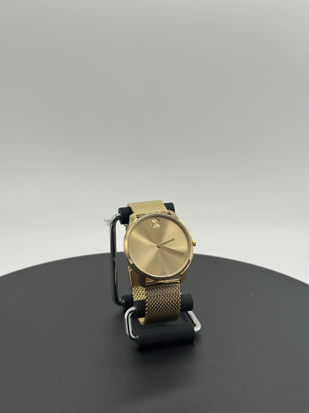 Movado Men's Watch 3600833 Bold Gold Dial Swiss Quartz Steel 42mm Mesh Band