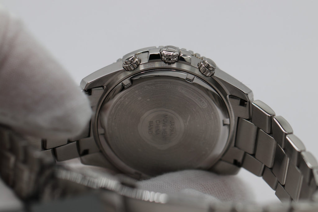 Bulova Marine Star Chronograph Stainless Steel Quartz Men's Watch 98B423