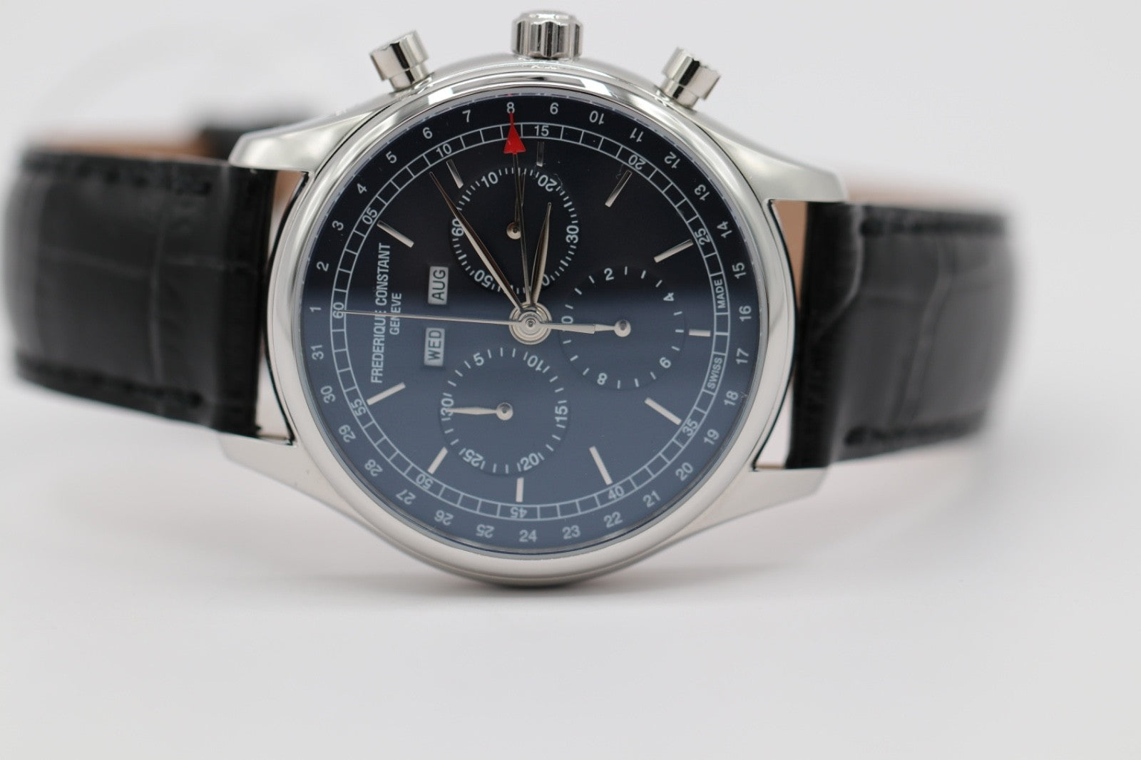 Frederique Constant Classics Chronograph Quartz Blue Dial Men's Watch FC-296N5B6