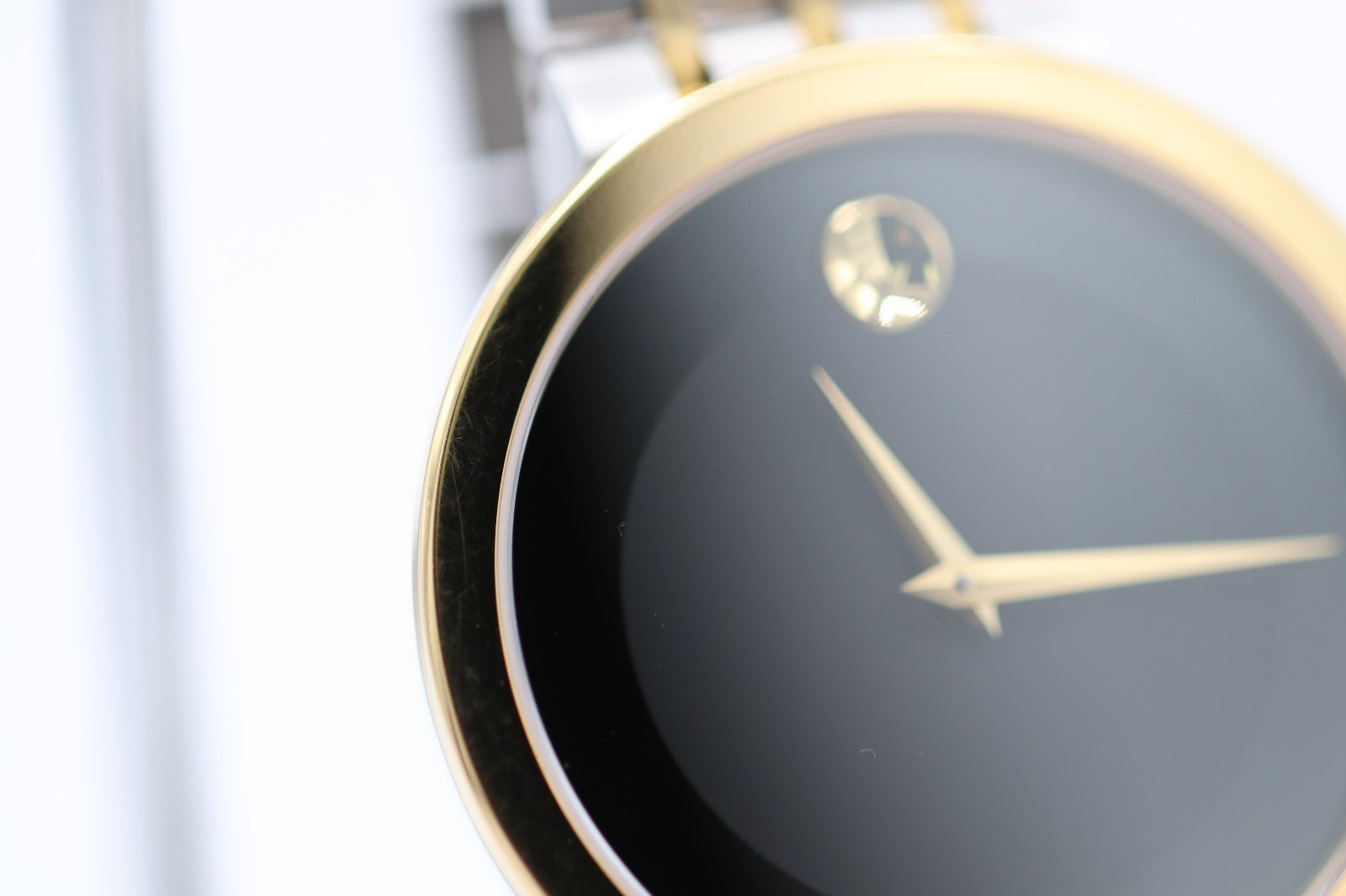 Movado Esperanza Black Museum Men's Watch  39mm 607058