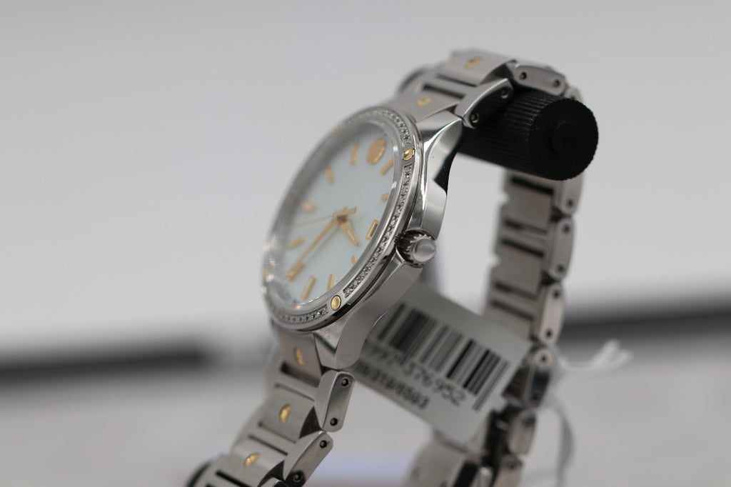 Movado S.E. Diamond Women's Two Tone Swiss Quartz Watch 0607517