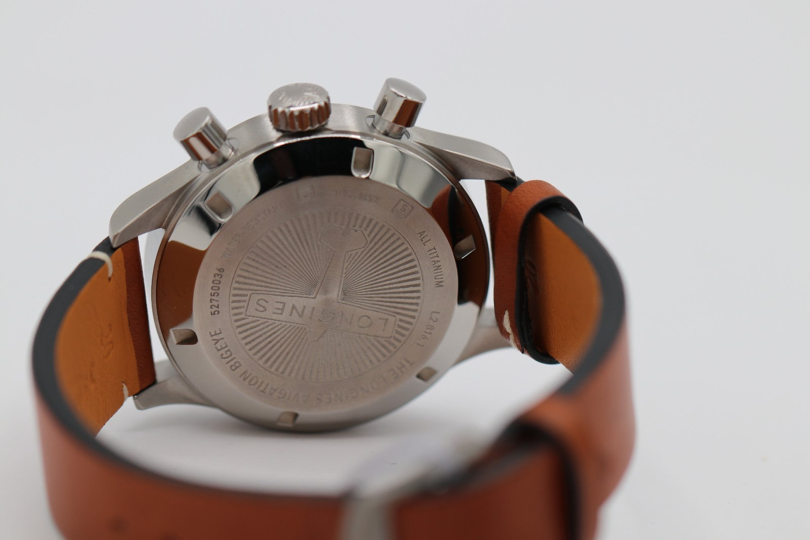 Longines Avigation Bigeye Chronograph Automatic Titanium Men's Watch L28161932