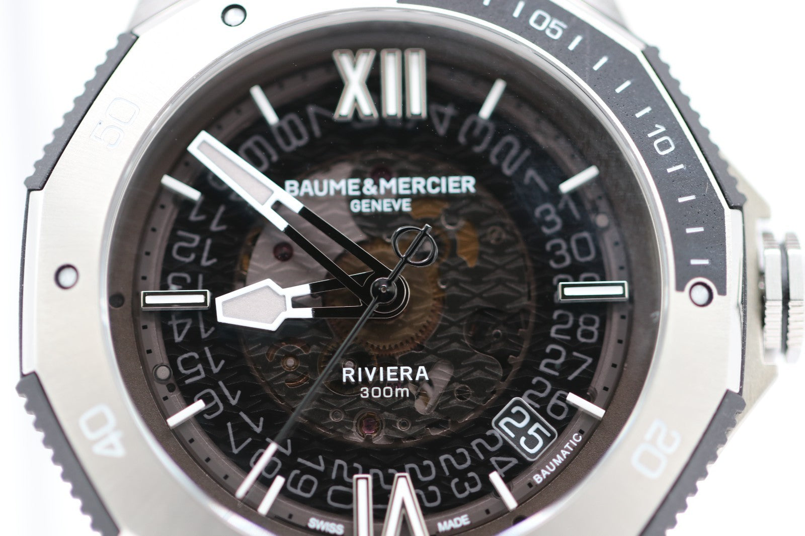 Baume et Mercier Riviera Automatic Grey Dial Men's Watch M0A10717