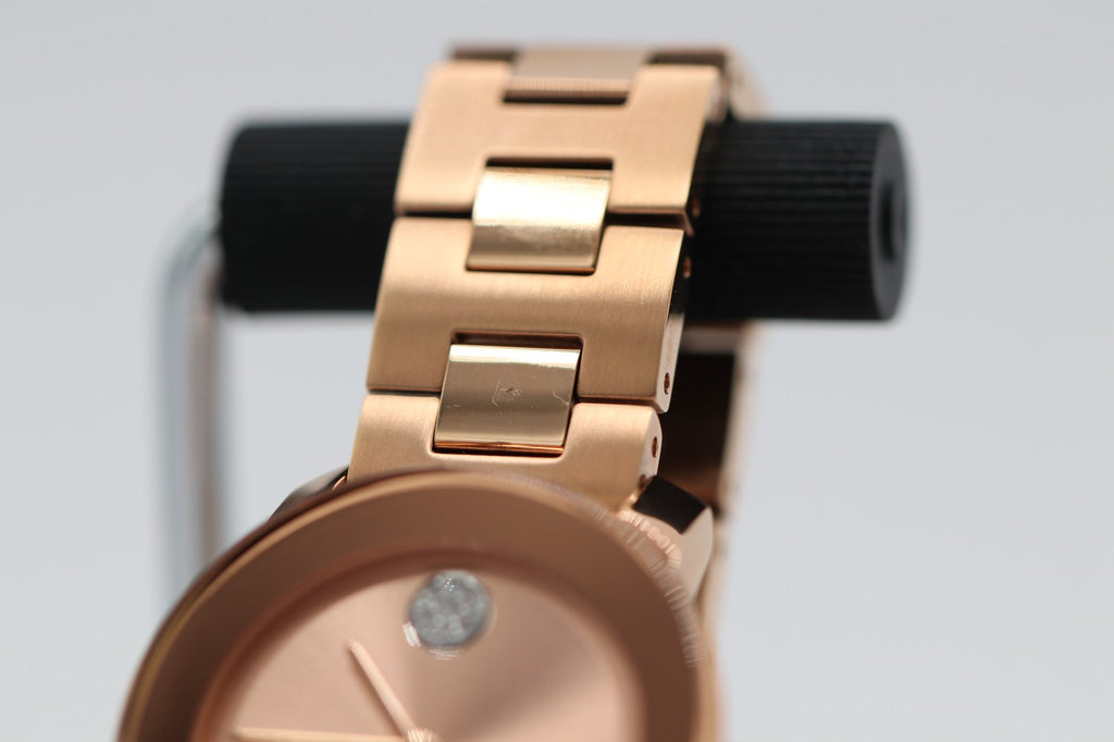 Movado Women's Watch 3600086 Bold Rose Gold Swiss Quartz Stainless Steel 36mm