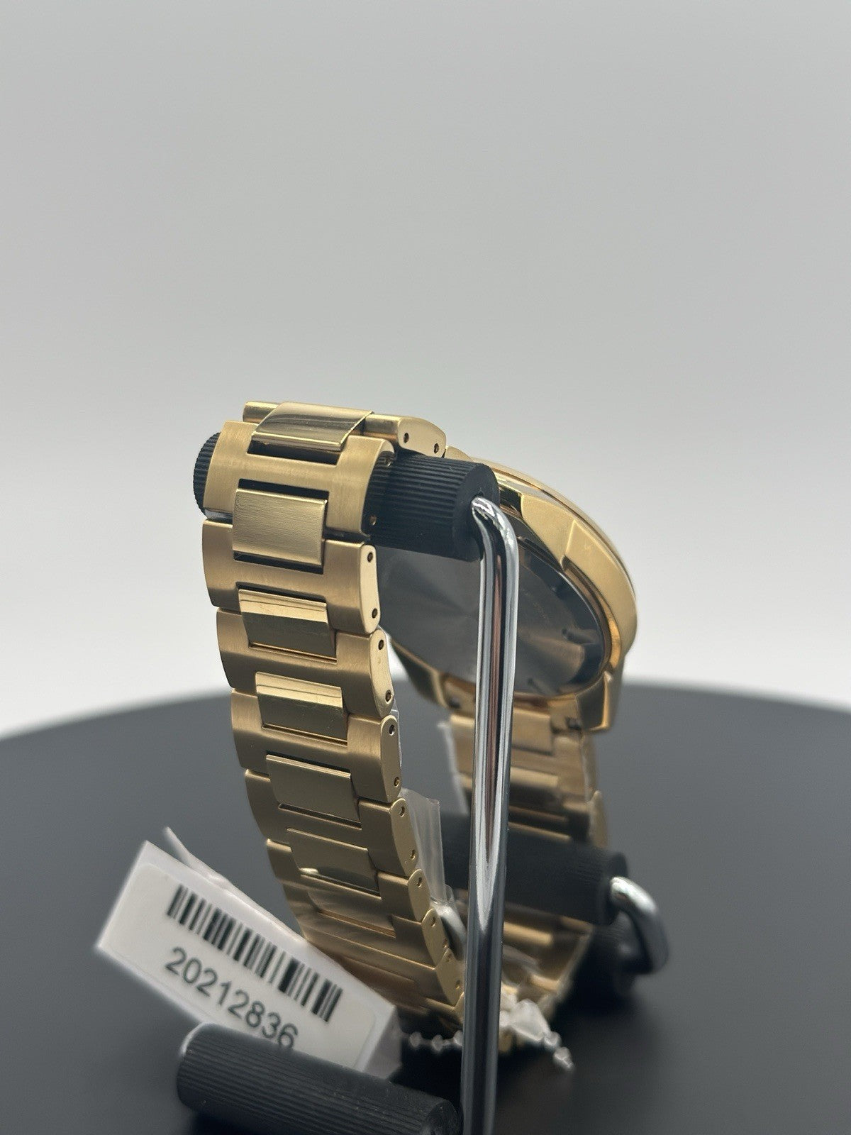 Movado Bold Verso Men's Gold Tone PVD Stainless Steel Quartz Watch 3600861
