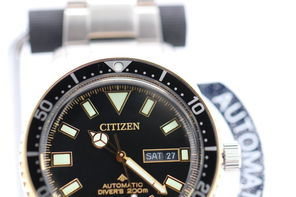 Citizen – Promaster Diver Automatic Men's Watch Black Dial NY0125-83E