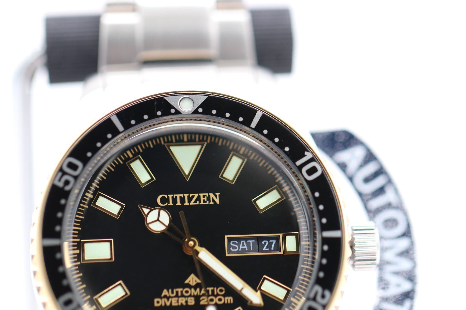 Citizen – Promaster Diver Automatic Men's Watch Black Dial NY0125-83E