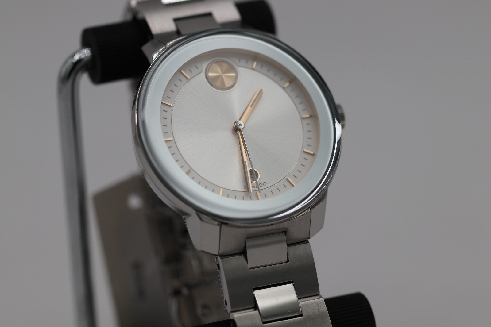 Movado Bold Women’s Verso Stainless Steel Bracelet Watch 3600747