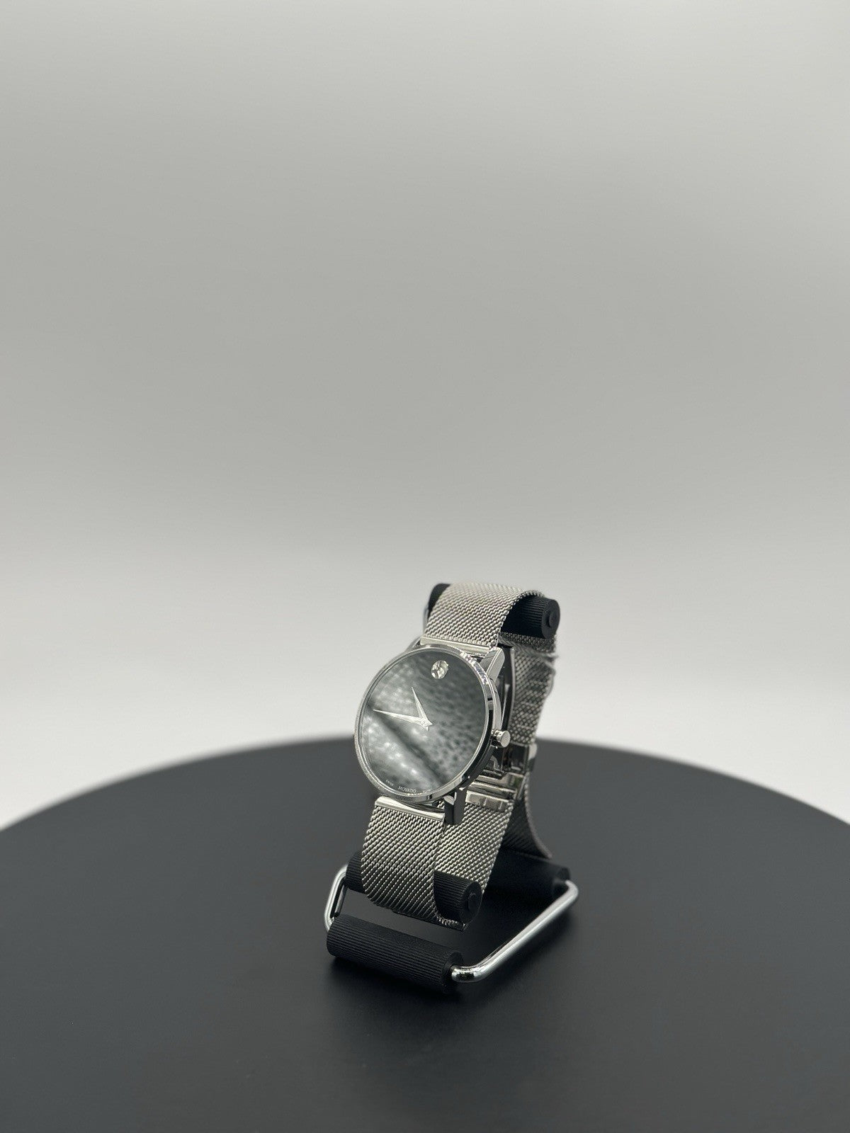 Movado Men's Museum Black Dial Watch - 607219