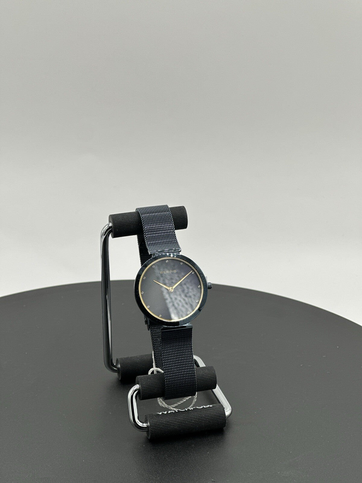 Bering Classic Women's 32mm Crystal Accent Blue MOP Dial Watch NEW 18132-399