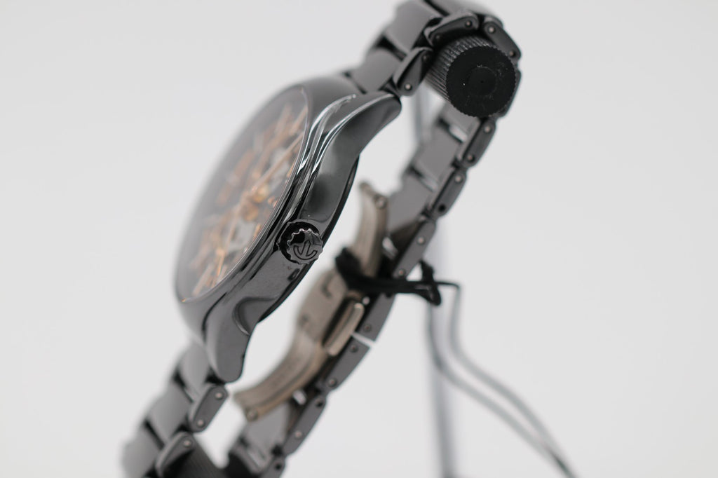 Rado Men's True Open Heart Ceramic Titanium Skeleton Automatic Watch R27100162