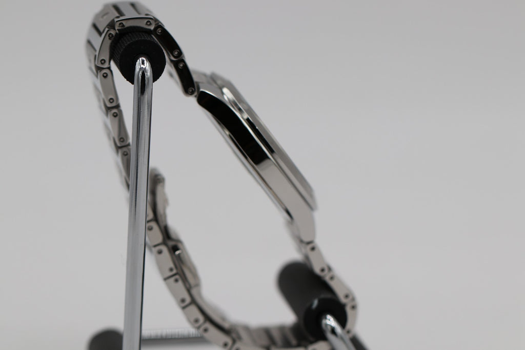 Movado S.E. Dot Accent Bracelet Watch 41mm in Silver tone Blue dial 607513 $1300