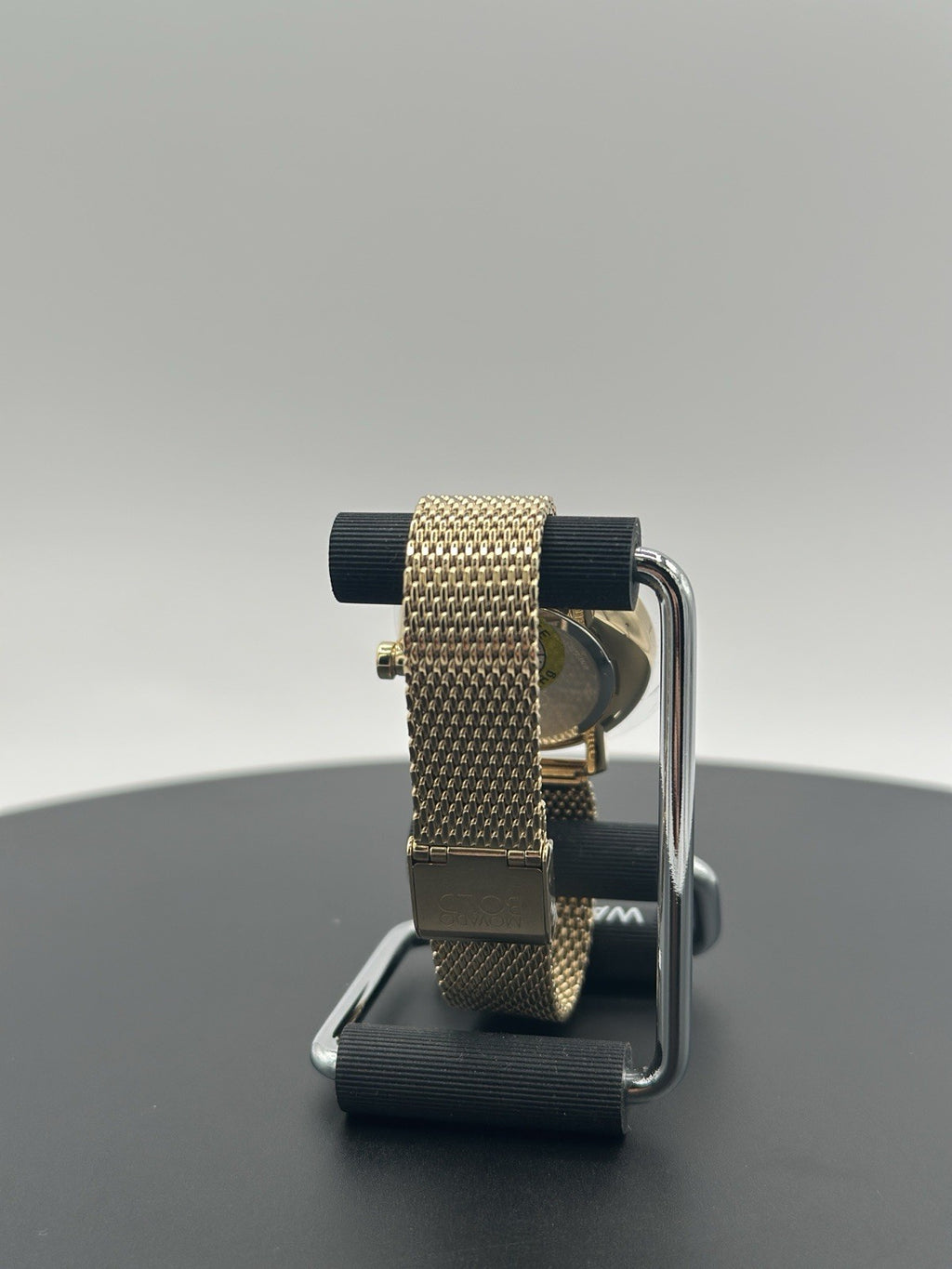 Movado Women's Watch 3600841 Bold Swiss Quartz Gold Dial Stainless Steel 34mm