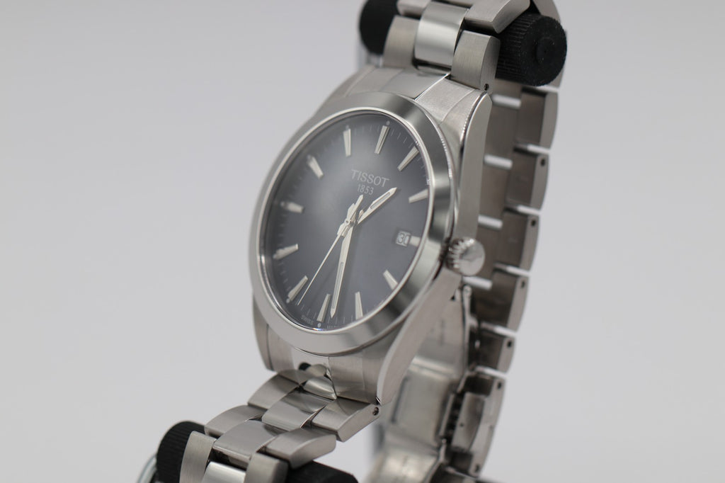 TISSOT Gentleman T127.410.11.041.00 Quartz Blue Dial Men's Watch 40mm