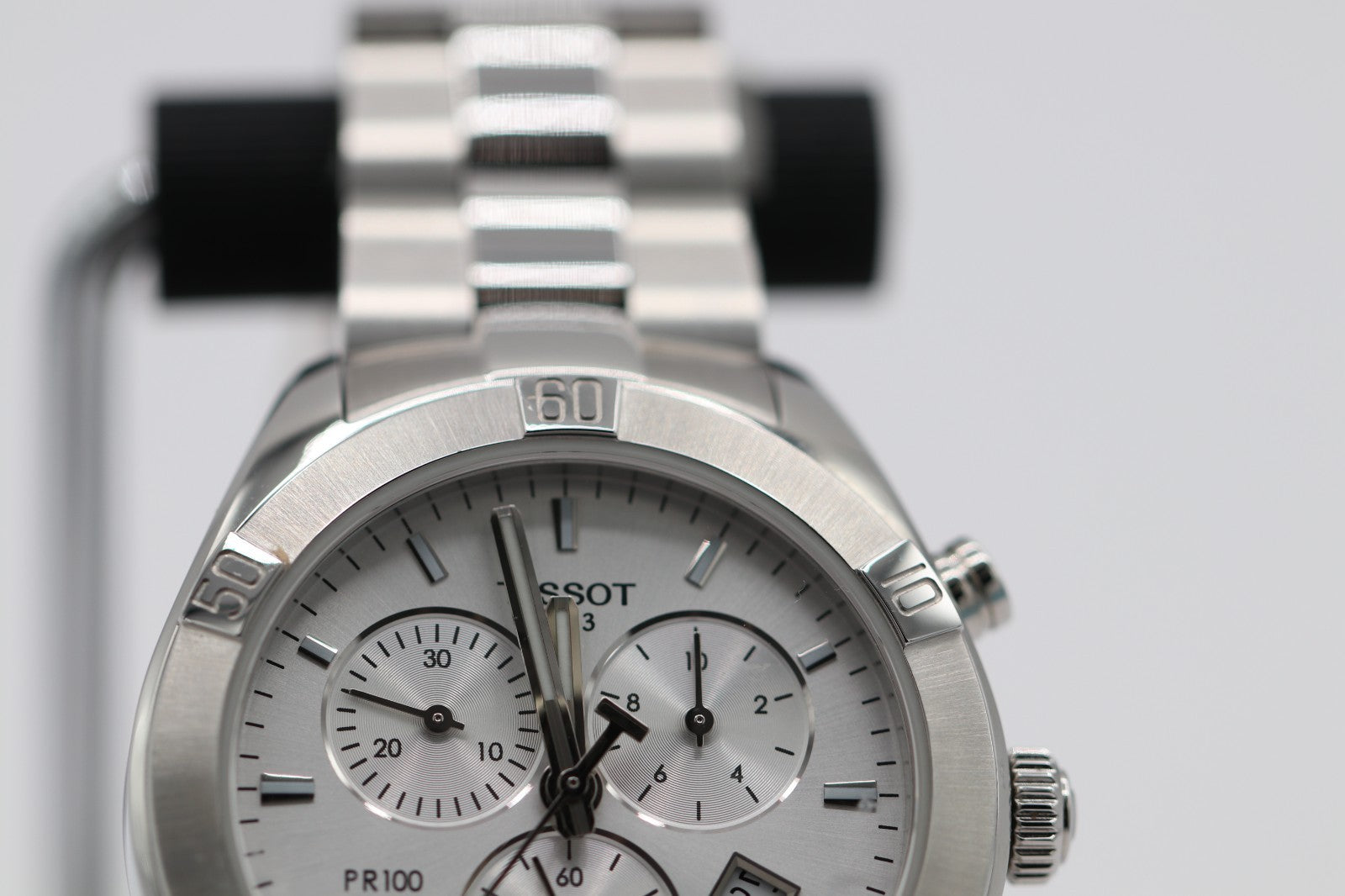 Tissot PR 100 Sport Chronograph Stainless Steel 38mm Watch T101.917.11.031.00