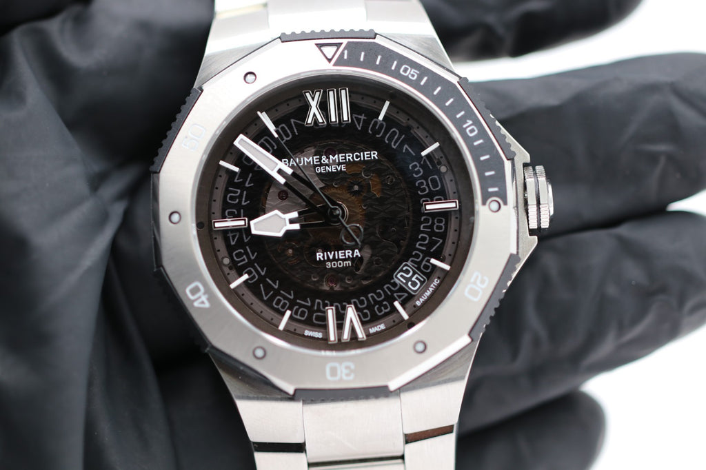 Baume et Mercier Riviera Automatic Grey Dial Men's Watch M0A10717