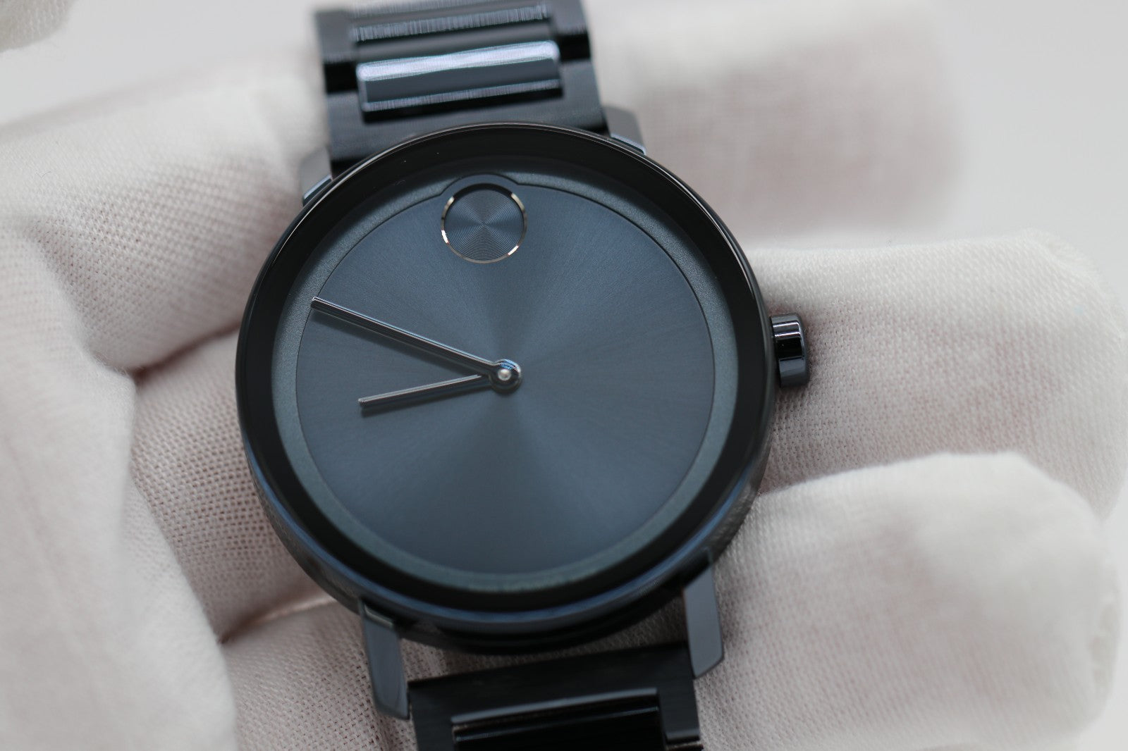 Movado Bold Evolution Blue Dial Blue Steel Unisex Watch 3600797